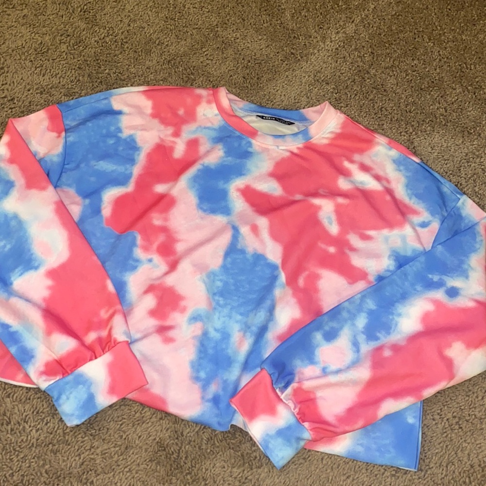 TyeDye Shein crop top